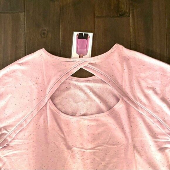 RBX Speckle French Terry Top with Keyhole Back XXL NWT - Picture 7 of 8